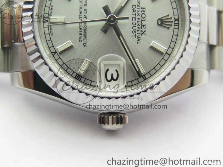 Bracelet SEIKO on President Best 31mm Stick NH05A SS Dial SS 178274 Datejust Silver GSF Markers Edition 0115